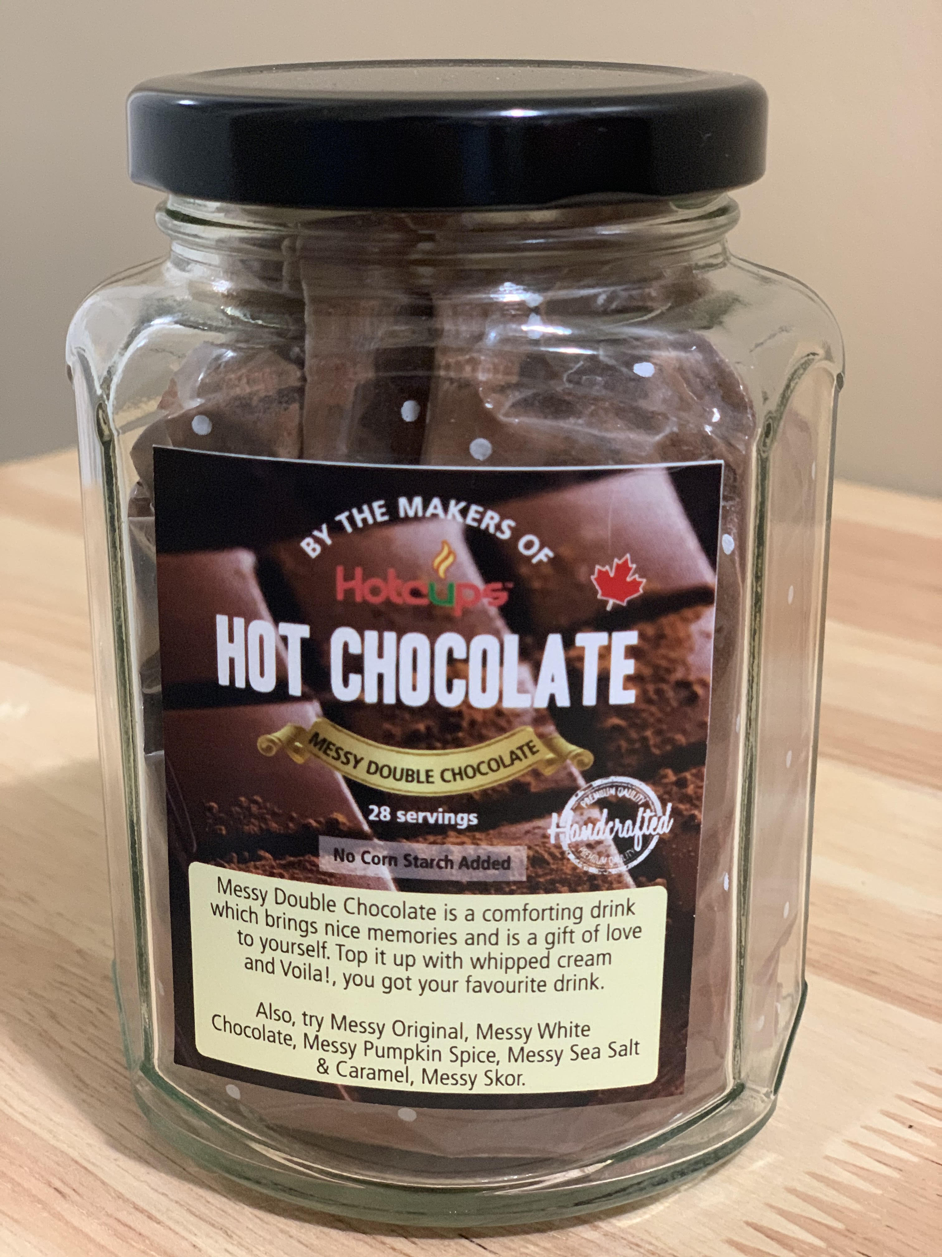 Messy Double Chocolate - Hot Chocolate