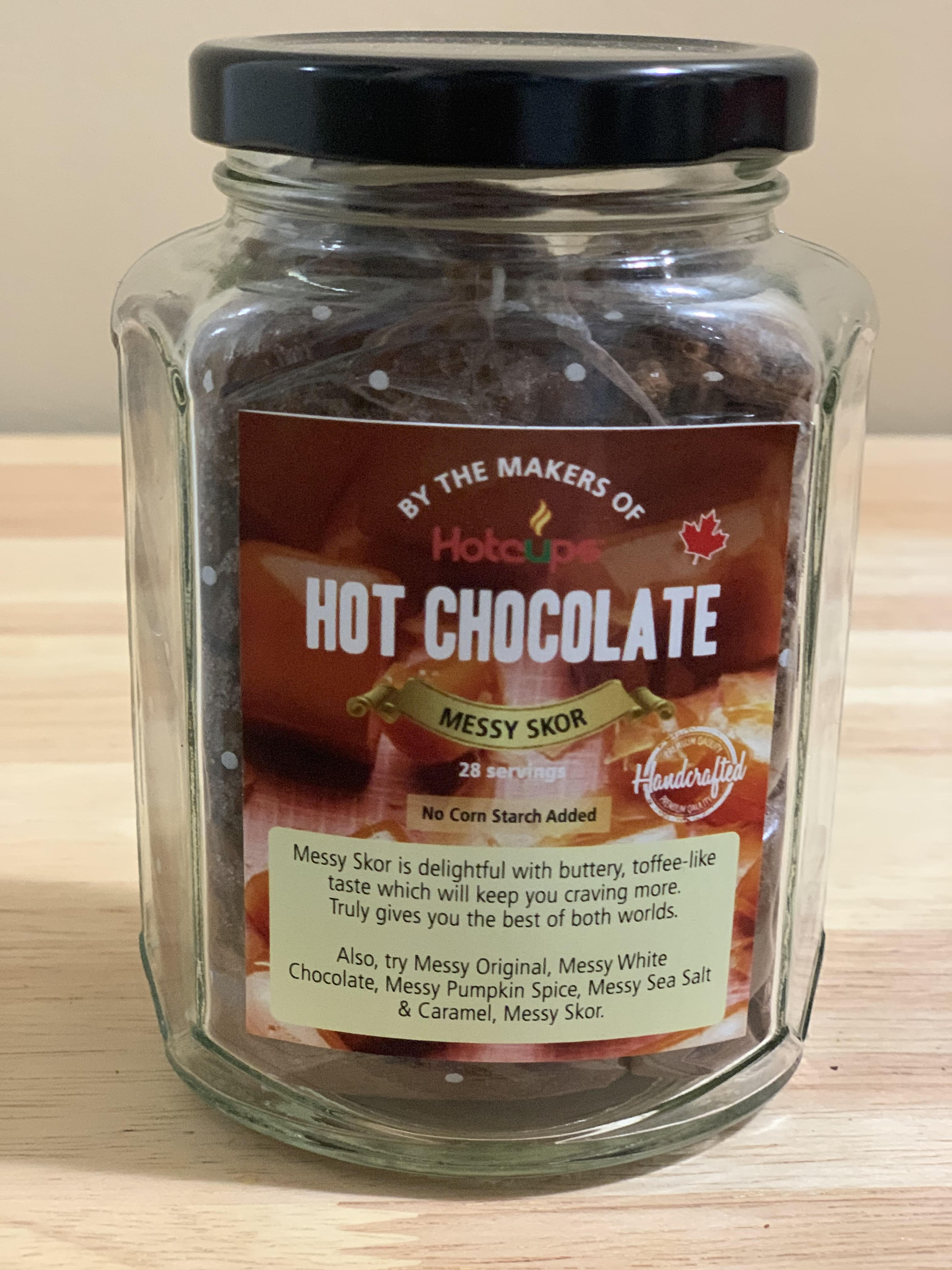 Messy Skor Hot Chocolate